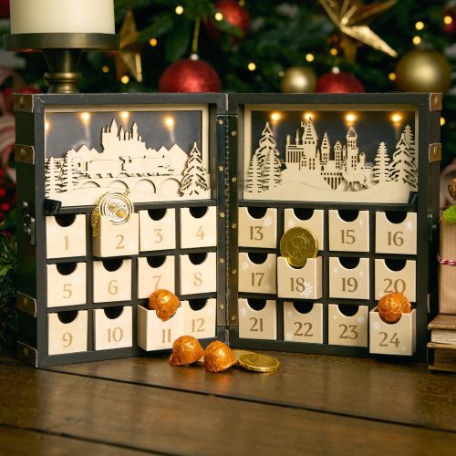 2000009223 Hogwarts Wooden Advent Calendar 2