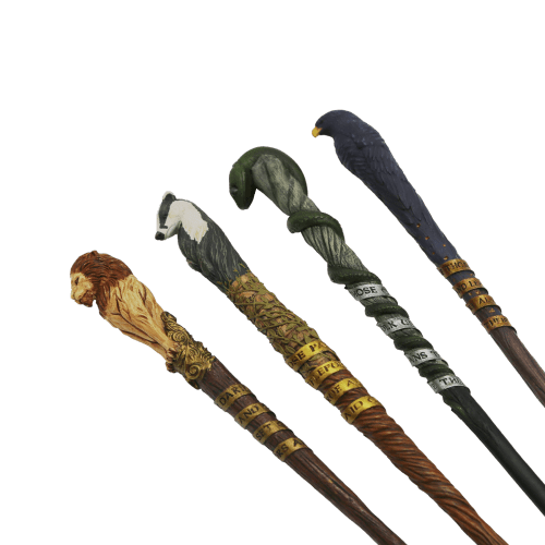 All Houses Group Shot Mascot Traits Wands B