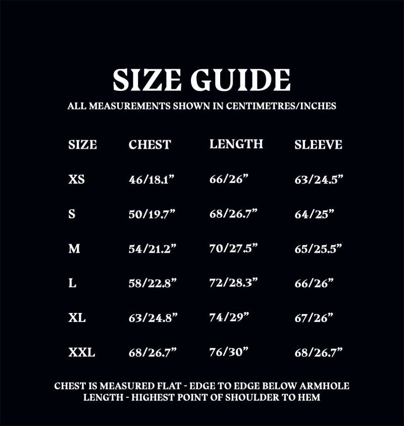 Size Guide KnitJumper